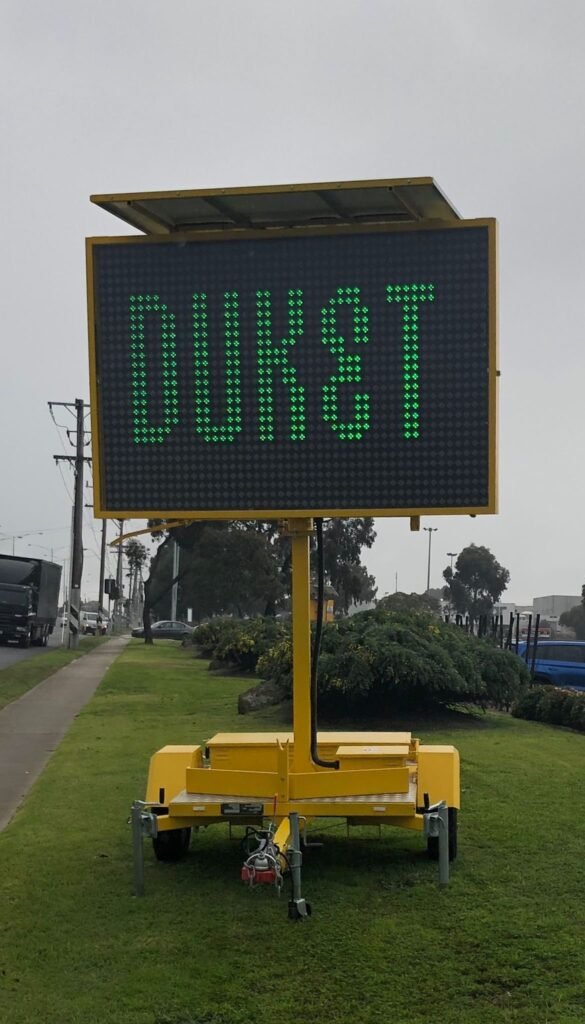 VMS Sign Trailer Hire in Melbourne